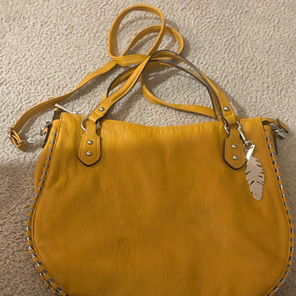 Yellow Jessica Simpson Hobo Bag